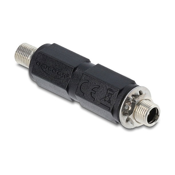 DeLOCK Adaptador DC 5,5 x 2,1 mm Hembra a Hembra con Rosca 90941 DeLOCK Adaptador DC 5,5 x 2,1 mm Hembra a Hembra con Rosca 90941