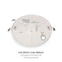 *ult.unidades* downlight led superficie/empotrable 24w 1680lm 6500k luz fria enclavamiento regulable ø23x4cm edm