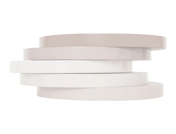 Q-connect Cinta Adhesiva para Cerrar Bolsas, 66 m x 9 mm, Blanca