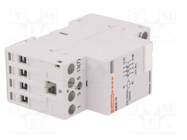 LOVATO ELECTRIC CN3210220 Contactor 4-polar 32A 220÷230VAC/VDC