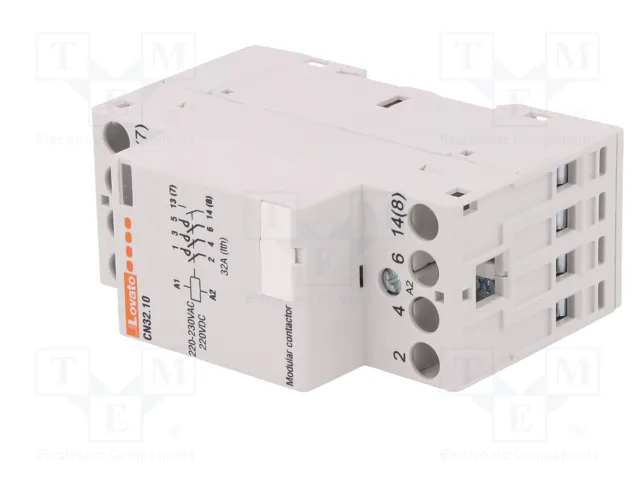 LOVATO ELECTRIC CN3210220 Contactor 4-polar 32A 220÷230VAC/VDC