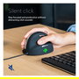 R-Go R-Go HE Break Ratón Ergonómico para Mano Derecha, Óptico 2400 DPI, USB, Negro, Software de Pausa, Cable 1.82 m, Tamaño Mediano (175-195 mm), Retail