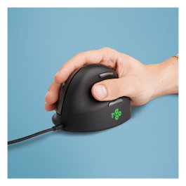 R-GO TOOLS R-Go HE Break Ratón Ergonómico Vertical Negro
