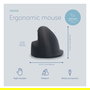 R-Go R-Go HE Break Ratón Ergonómico para Mano Derecha, Óptico 2400 DPI, USB, Negro, Software de Pausa, Cable 1.82 m, Tamaño Mediano (175-195 mm), Retail