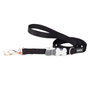 Red Dingo Correa SuperLead Negra 20 mm x 1,1-1,8 m (Set de 10)