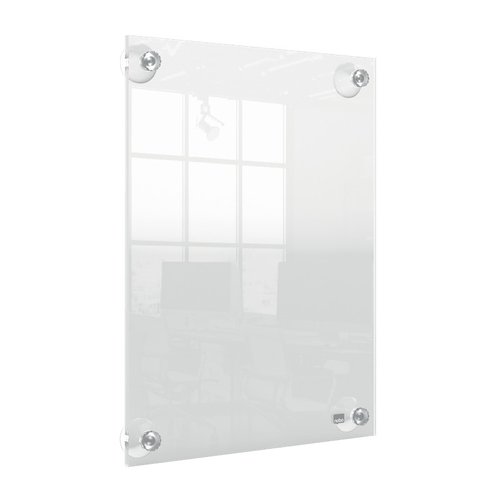 Nobo Portapóster Acrílico Transparente A4 Removible