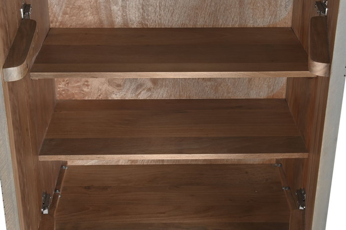 DKD Home Decor Armario Moderno Gris Oscuro Dorado Madera Jamun 70 x 140 x 38 cm DKD Home Decor Armario Moderno Gris Oscuro Dorado Madera Jamun 70 x 140 x 38 cm