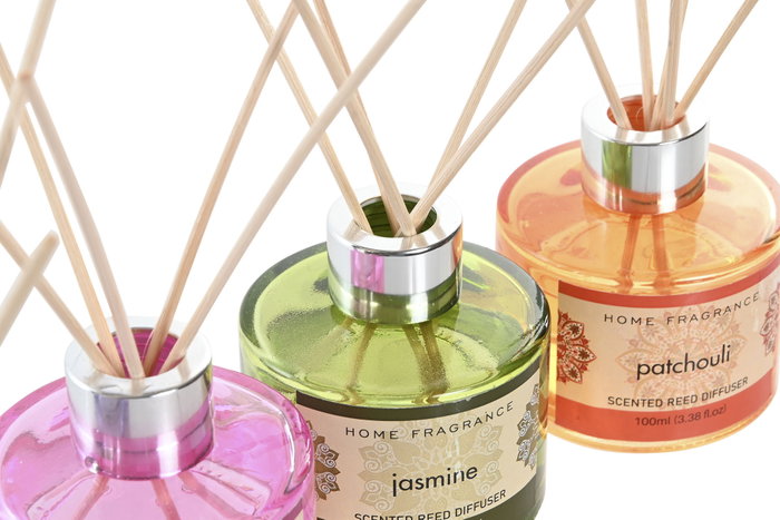 DKD Home Decor Ambientador Mikado Cristal Mandala 100 ml (Pack de 6)