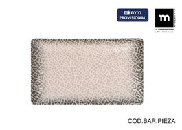 La Mediterranea Fuente Rectangular Milo Elite Brillo 25x15cm