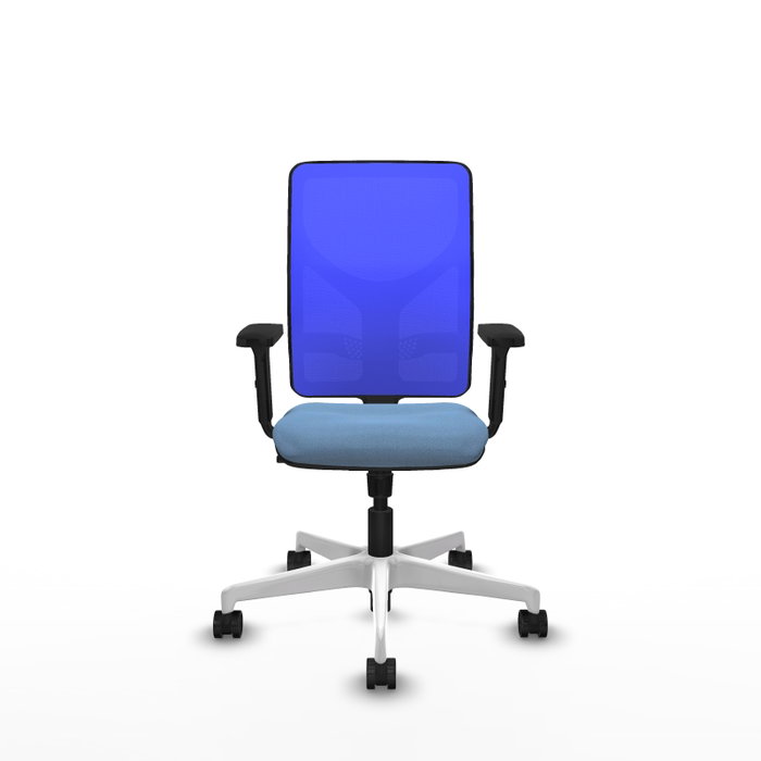 PIQUERAS Y CRESPO Silla de oficina Motilla con mecanismo Sincro, Azul cielo y Azul PIQUERAS Y CRESPO Silla de oficina Motilla con mecanismo Sincro, Azul cielo y Azul