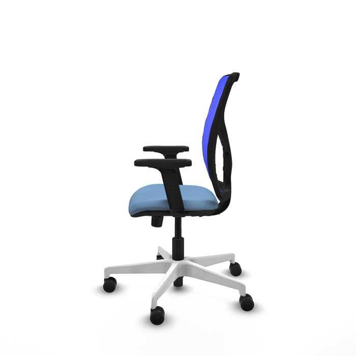 PIQUERAS Y CRESPO Silla de oficina Motilla con mecanismo Sincro, Azul cielo y Azul PIQUERAS Y CRESPO Silla de oficina Motilla con mecanismo Sincro, Azul cielo y Azul