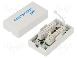 GOOBAY Módulo RJ45 Cat 5e PoE+ Plata
