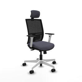 PIQUERAS Y CRESPO Silla de oficina Yunquera con mecanismo Sincro/Traslack