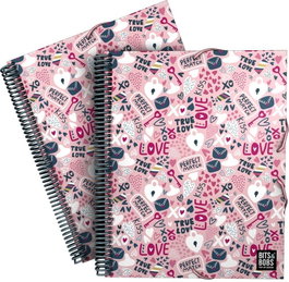 GRAFOPLAS DISEÑO Carpeta con fundas Maxiplas PP 30F B&B True Love