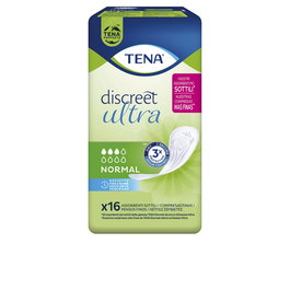 TENA Lady Discreet Ultra Compresa para Incontinencia Urinaria Leve Normal, Protección Discreta y Segura, Pack de 16 unidades