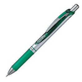 Pentel EnerGel BL77-DO Bolígrafo Retráctil Tinta de Gel Verde 0.7 mm