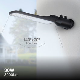 GSC Evolution Farola LED Kudat 30W 5700K IP65 Negro