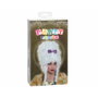 atosa Peluca Blanca Barroca de Época para Adulto con Tirabuzones, Estilo Nobiliario para Teatro y Carnaval