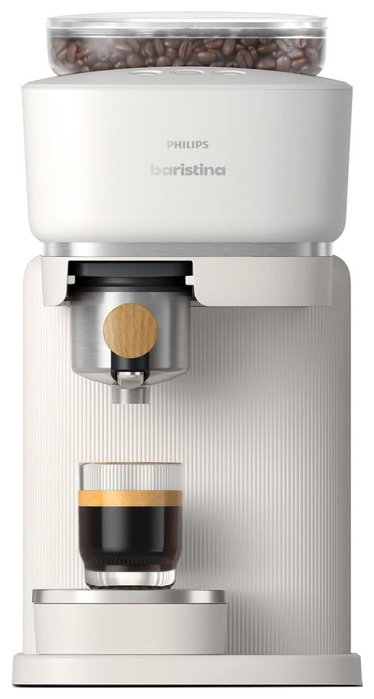 Philips Baristina BAR302/20 Cafetera Superautomática 1550W 16 bares Blanco/Jaspeado Philips Baristina BAR302/20 Cafetera Superautomática 1550W 16 bares Blanco/Jaspeado