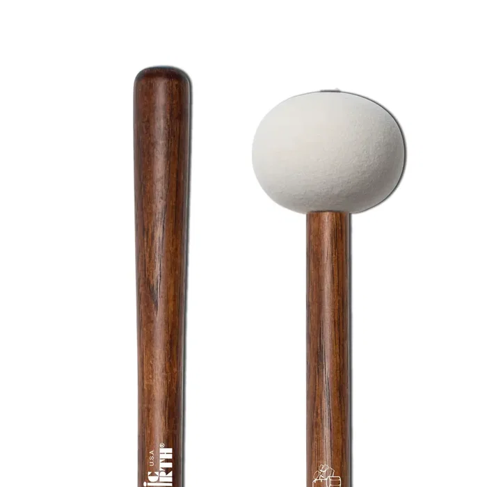 Vic Firth Corpsmaster MB4H Mazas de bombo de marcha