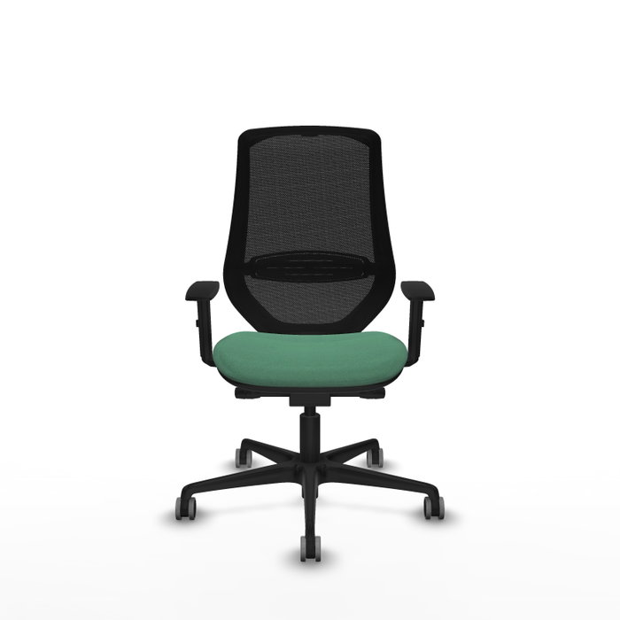 PIQUERAS Y CRESPO Silla de oficina Mardos Verde esmeralda y Negro PIQUERAS Y CRESPO Silla de oficina Mardos Verde esmeralda y Negro