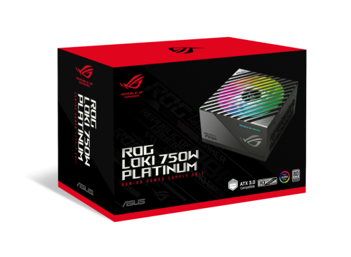 ASUS ROG Loki SFX-L 750W Platinum 90YE00N4-B0NA00 Fuente de Alimentación SFX-L 80 PLUS Platinum Negro, Plata