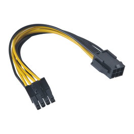 Akasa Cable Adaptador 6-Pin PCIe a 8-Pin EPS12V