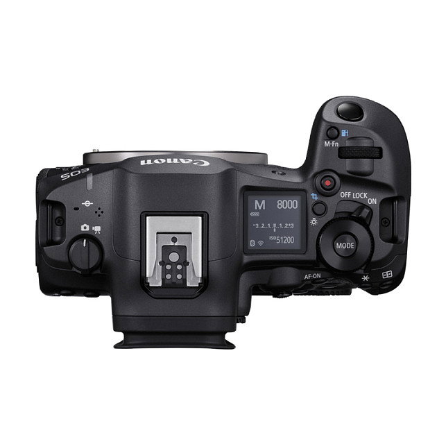 Canon EOS R5 Mark II Body Negro - Cámara Mirrorless Full Frame 45MP, Grabación 8K Ultra HD, Sensor CMOS, 656 g, Doble Ranura SD/MicroSD, Wi-Fi, Bluetooth