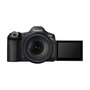 Canon EOS R5 Mark II Body Negro - Cámara Mirrorless Full Frame 45MP, Grabación 8K Ultra HD, Sensor CMOS, 656 g, Doble Ranura SD/MicroSD, Wi-Fi, Bluetooth