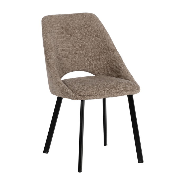 Ixia Silla Beige Tejido-Metal Contract
