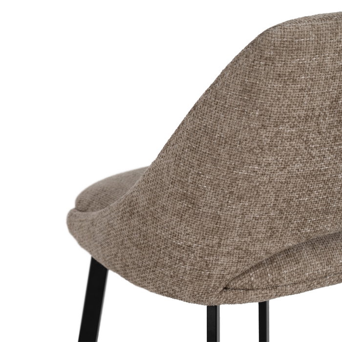 Ixia Silla Beige Tejido-Metal Contract