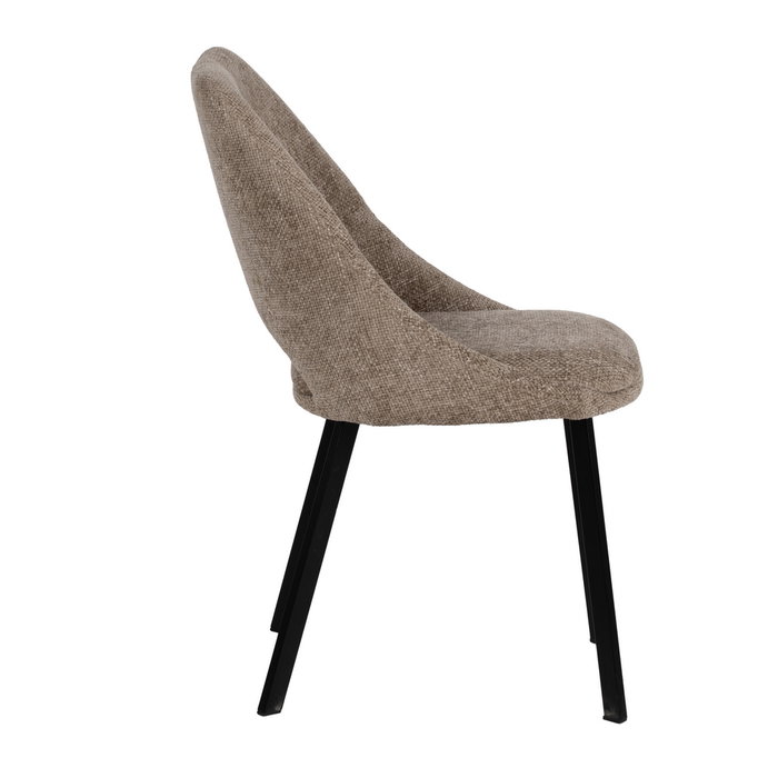 Ixia Silla Beige Tejido-Metal Contract