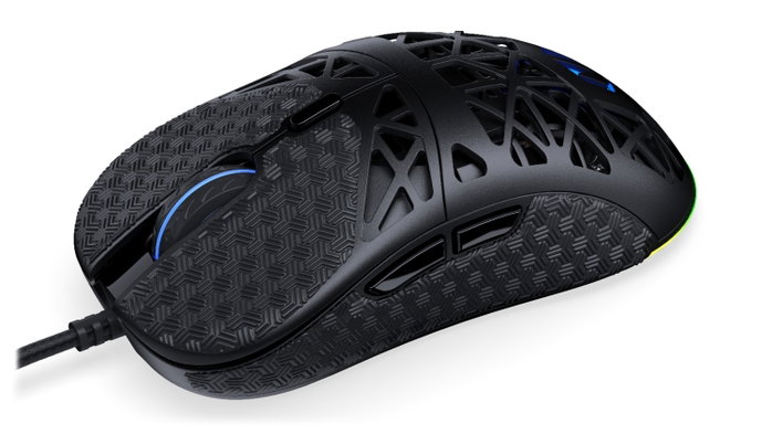 Endorfy LIV Ratón Gaming con Sensor Óptico de 12000 dpi, Negro