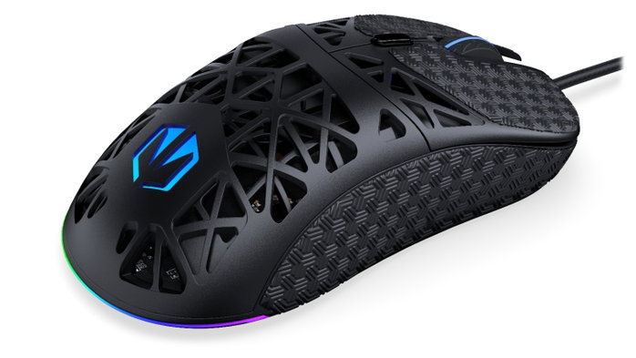 Endorfy LIV Ratón Gaming con Sensor Óptico de 12000 dpi, Negro