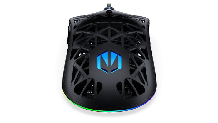 Endorfy LIV Ratón Gaming con Sensor Óptico de 12000 dpi, Negro