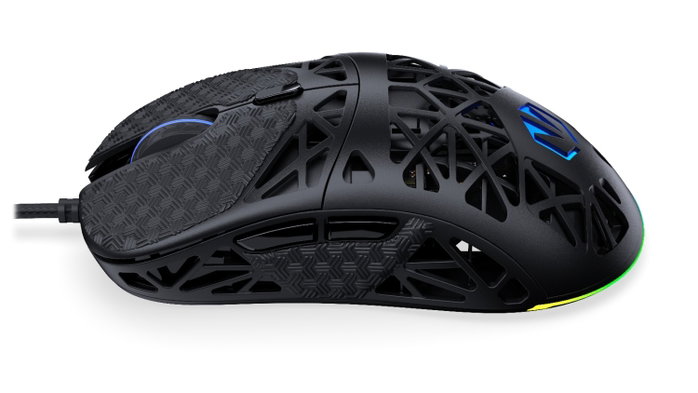 Endorfy LIV Ratón Gaming con Sensor Óptico de 12000 dpi, Negro