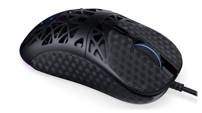 Endorfy LIV Ratón Gaming con Sensor Óptico de 12000 dpi, Negro