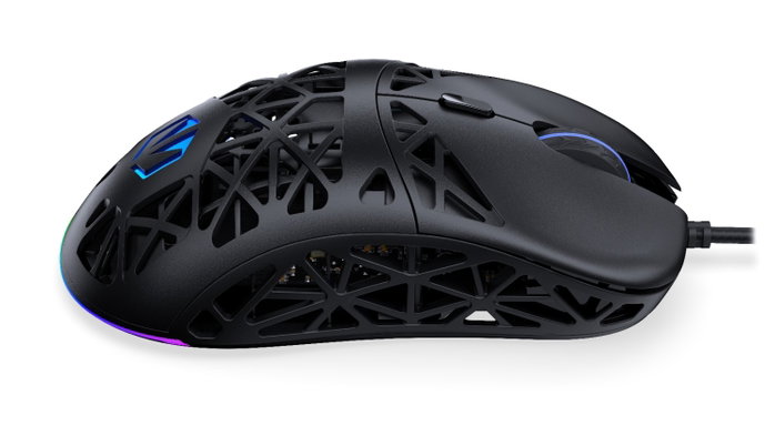 Endorfy LIV Ratón Gaming con Sensor Óptico de 12000 dpi, Negro