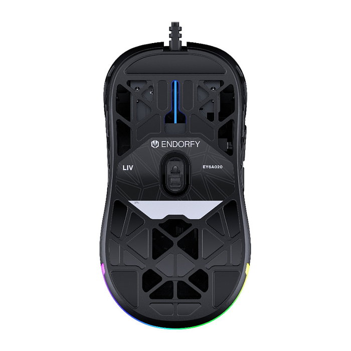 Endorfy LIV Ratón Gaming con Cable 12000 DPI Negro