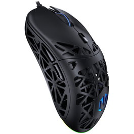 Endorfy LIV Ratón Gaming con Sensor Óptico de 12000 DPI, Negro