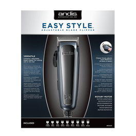 Andis Máquina Cortapelos Profesional Easy Style para Todo Tipo de Cabello, Ligera y Potente
