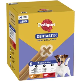 Mars Pedigree Dentastix 105 15x7 Barritas Pequeño