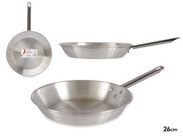 Kinvara Sarten Aluminio Con Mango 26 cm Plata (Set de 12)