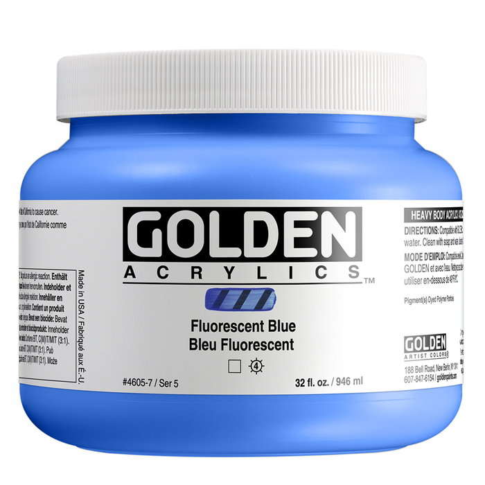 Golden Heavy Body Azul Fluorescente 946 ml Golden Heavy Body Azul Fluorescente 946 ml
