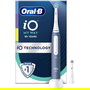 Oral-B iO Series 4 My Way Cepillo de Dientes Eléctrico Vibratorio para Adolescentes Azul, 2 Cabezales Incluidos, Bluetooth