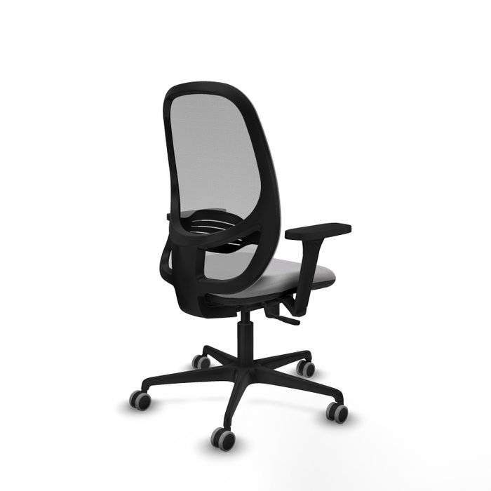 PIQUERAS Y CRESPO Silla de oficina Cilanco con mecanismo Sincro, Gris