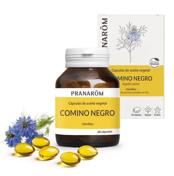 PRANAROM Comino Negro 60 cápsulas Vegan