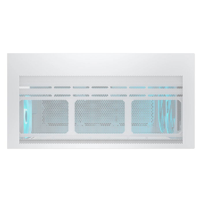 Cougar Midi CFV235, Torre de Ordenador ATX con Panel Frontal ARGB y Malla, Color Blanco