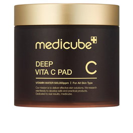 Medicube Deep Vita C Pad Discos Faciales de Vitamina C y Niacinamida para Manchas y Piel Radiante - 70 Almohadillas