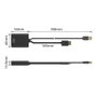 ACT AC7536 Adaptador de vídeo HDMI a DisplayPort 4K@60Hz